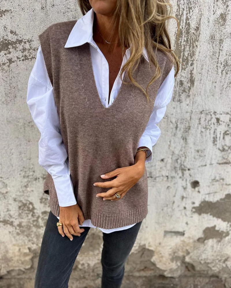 Gilet tricoté Natalie™