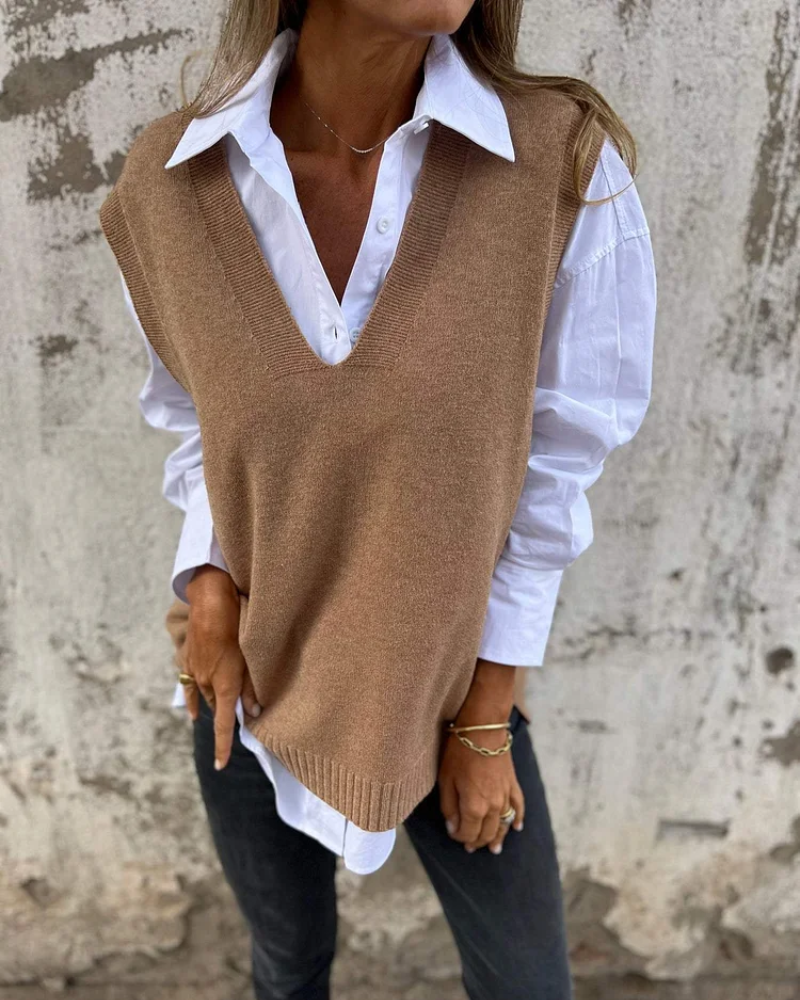 Gilet tricoté Natalie™