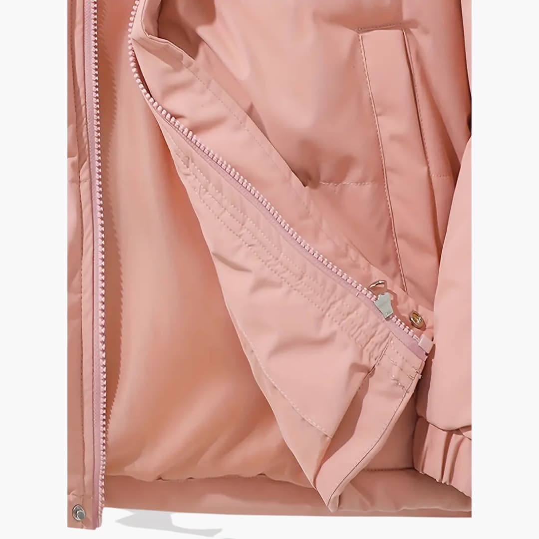 Lara | manteau d'hiver doublé avec capuche