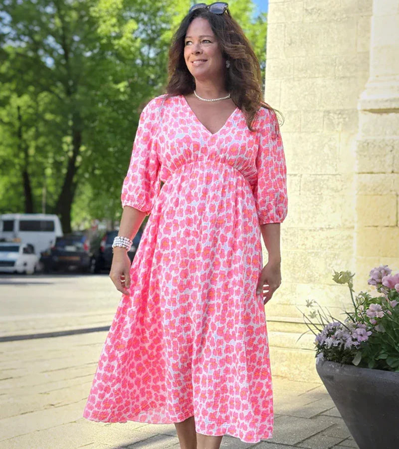 Mira – Robe à imprimé magnifique