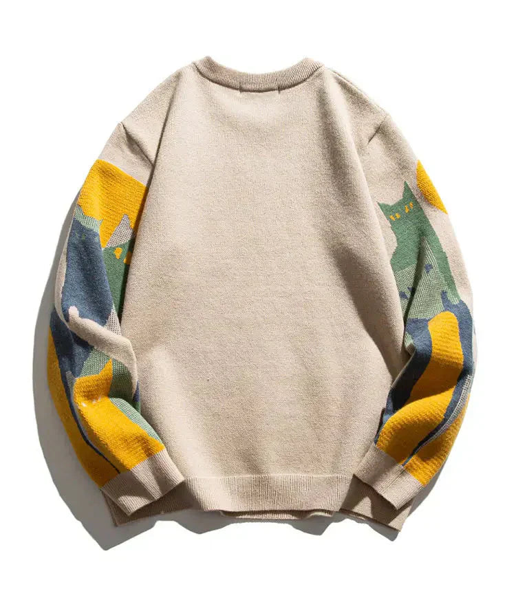 Zaya™ | Pull Chat au Clair de Lune