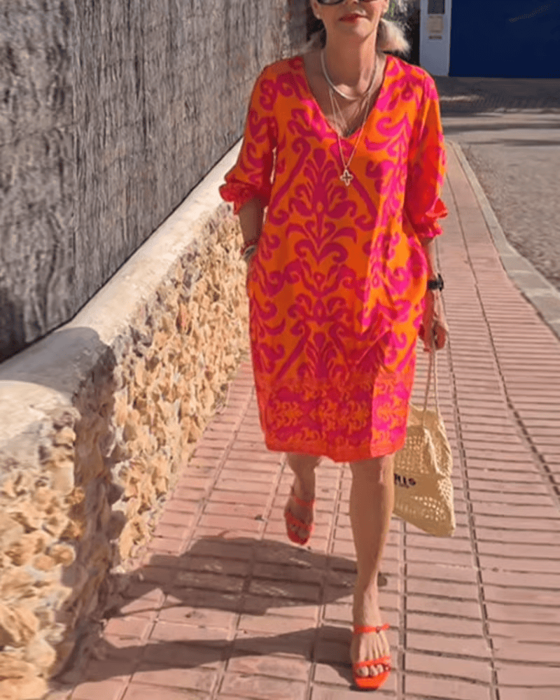 Luna™ - Robe fleurie élégante